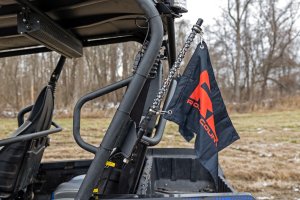 Kawasaki Teryx4 800 Whip Mount - Rough Country - Cage - Black - '20-'23 Kawasaki Teryx4 800 Whip Mount - Rough Country - Cage - Black - '20-'23